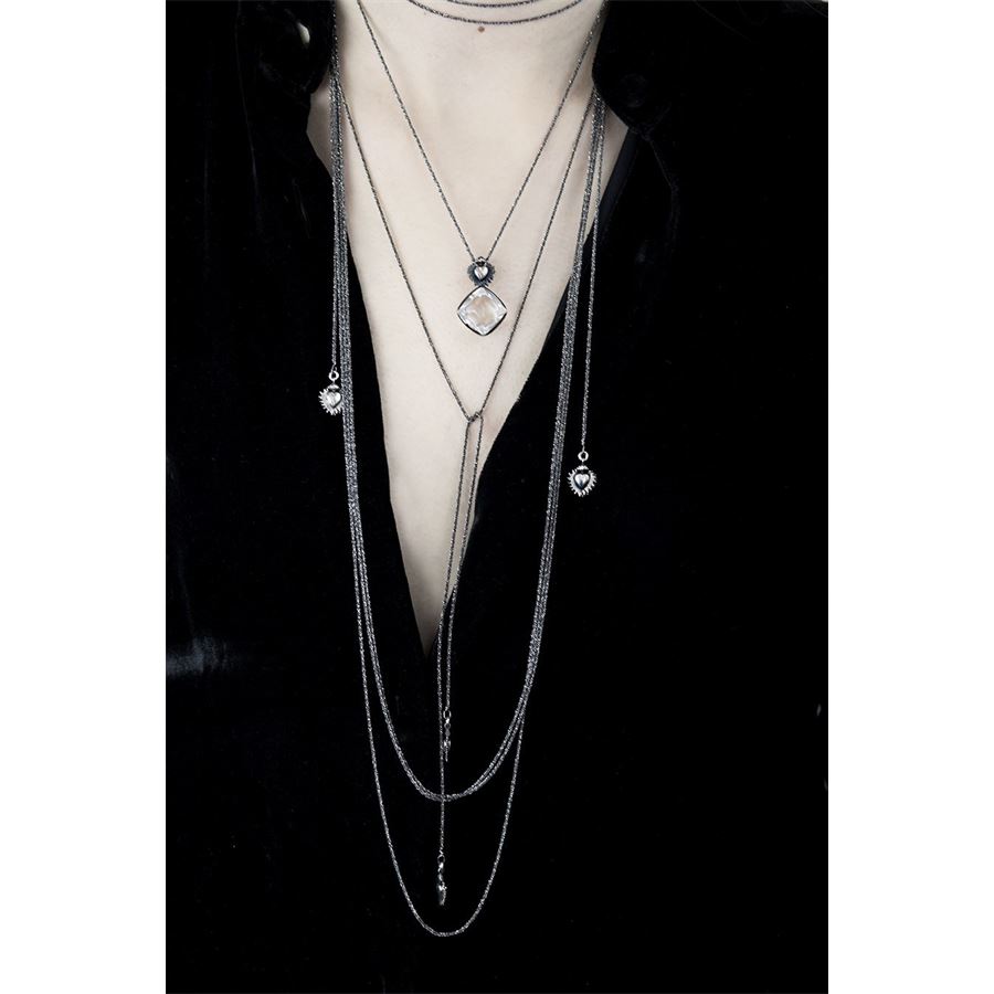 'Sacred heart' pendant CUORE SACRO | CD TONDO CDR OROAU9R